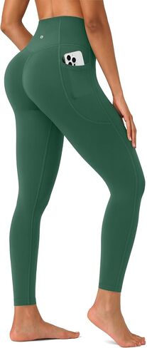 Sogetdo Yoga Leggings with Pockets Women Scrunch Butt Lifting High Waisted Buttery Soft 7/8 Length Workout Gym Pants in Saudi Arabia