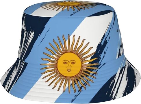 Argentina Fisherman Cap Argentina Flag Hat Argentine Bucket Hats for Women Men Caps Argentinians Bucket Hat in Kuwait