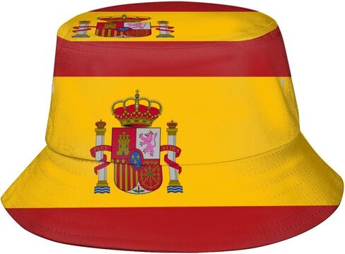 Flag Bucket Hat for Men Women Fashion Fisherman Hat Outdoor Beach Travel Sun Cap in Saudi Arabia
