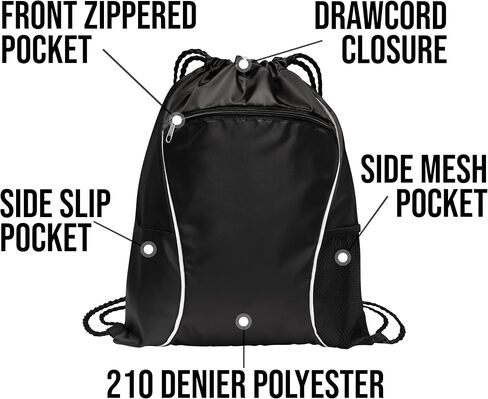Personalized Ice Hockey Drawstring Bag – Custom Name Sports Backpack, Lightweight Gym Sack for Hockey Gear, Durable Cinch Bag for Practice, Travel & Game Day Essentials in Kuwait