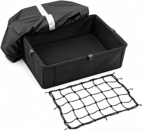 ANZOME Universal Rear Basket Liner for Bicycles and E-Bikes, Including Waterproof Bag and Adjustable Cargo Net… in Kuwait