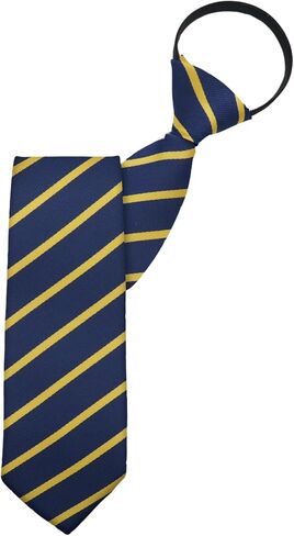 Zipper Striped Ties for Men, Pre-tied Plaid Mens Ties Adjustable Formal Men's Neckties for Wedding Party Business in Saudi Arabia
