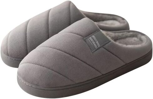 Men's Women's Non Slip Concise Warm Winter Indoor Slippers in Saudi Arabia