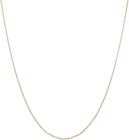 14k Yellow Gold Twisted Rope Chain Necklace for Women (Sizes: 0.7 mm, 0.9 mm, 1 mm) in Saudi Arabia