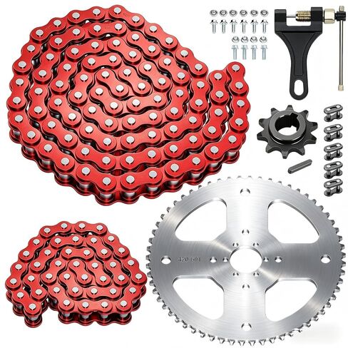 60 مسرسًا خلفيًا للأسنان 420 سلسلة متوافقة مع Coleman Mini Bike BT200X CT200U-EX CT200U CT100U CC100X BAJA MB165 MB200 DOIDLEBUG DB30 Predator 212 196CC 79CC Parts (40 مم محفوظ) in Kuwait