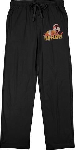 Fantastic Beasts Secrets of Dumbledore Nifflers Men's Black Sleep Pajama Pants in Kuwait
