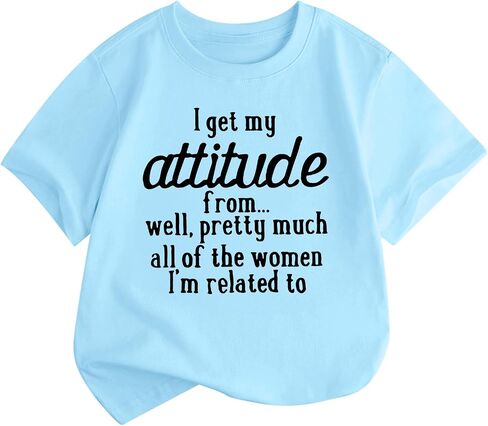 Fkatuzi Funny Graphic Tees for Teen Girls Cute Oversized Aesthetic Shirts Junior Sarcastic Tshirts Cotton Short Sleeve Tops in Saudi Arabia