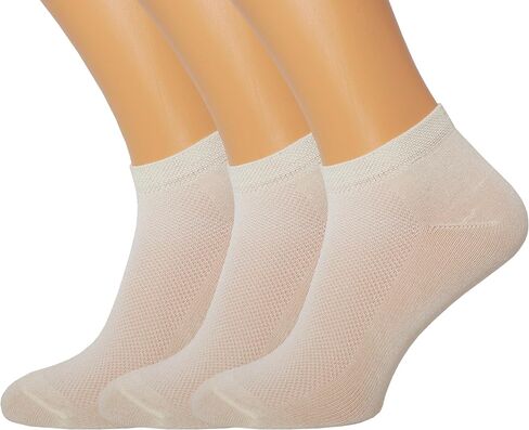 RONDO Ultra Thin Breathable Lightweight Bamboo Ankle Socks for Women Dry Fit Low Cut Thin Socks Pastal Color Size 4-8 in Saudi Arabia
