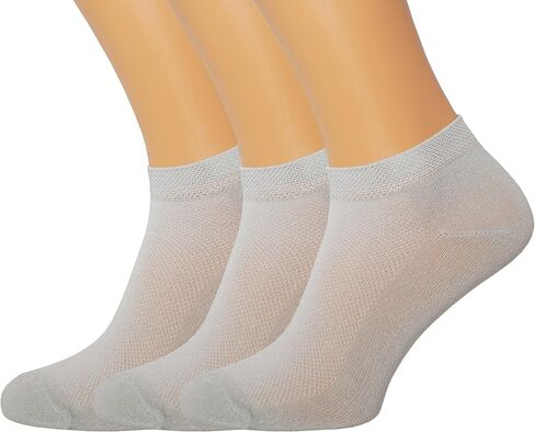 RONDO Ultra Thin Breathable Lightweight Bamboo Ankle Socks for Women Dry Fit Low Cut Thin Socks Pastal Color Size 4-8 in Saudi Arabia