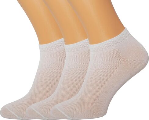 RONDO Ultra Thin Breathable Lightweight Bamboo Ankle Socks for Women Dry Fit Low Cut Thin Socks Pastal Color Size 4-8 in Saudi Arabia