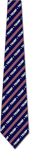 Three Rooker Trump Ties Mens MAGA Necktie Patriotic Tie for Men USA Neckties in Kuwait
