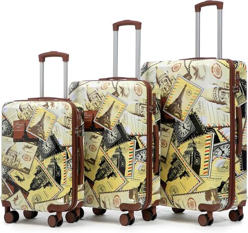 GDFStudio 28" ABS Hardshell Checked Luggage, Large Capacity Travel Suitcase with Scratch Resistant Surface, 360° Silent Spinner Wheels, Combination Lock, Telescopic Handle and Side Hooks, Pink in Saudi Arabia