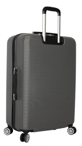Nicole Miller New York Bernice Collection Hardside 24" Luggage Spinner (24in, Bernice Charcoal) in Kuwait