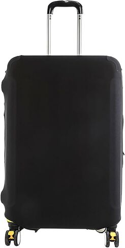 JewelryWe Elastic Luggage Cover Protector: Scratch-Resistant Suitcase Protector for 26-28 Inch Case Travel Bags (Black, L) in Kuwait