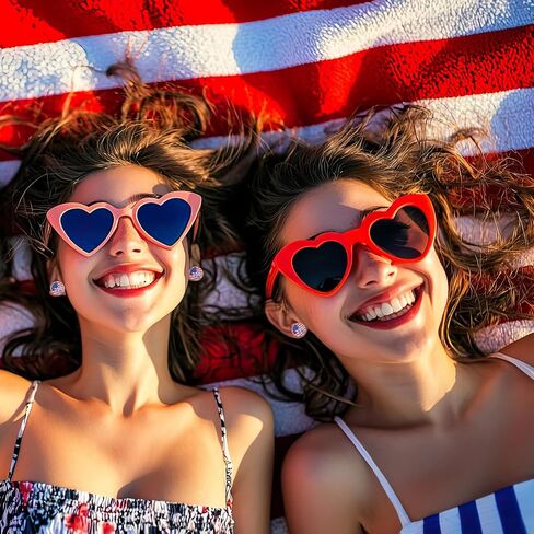 4th of July Earrings for Women United States 250th Anniversary Merchandise 1776-2026 250 Years American Flag Stripe Star Earrings Patriotic Red White Blue Independence Day Jewelry in Kuwait