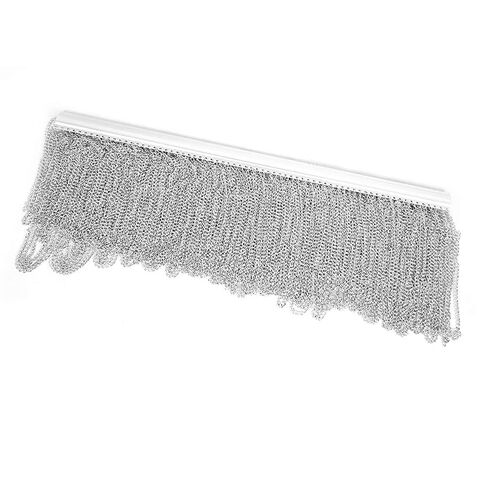 Aluminum Chain Curtain Kit Preventing, for Home Office Decor, Silver 84.4x35.4in in Kuwait
