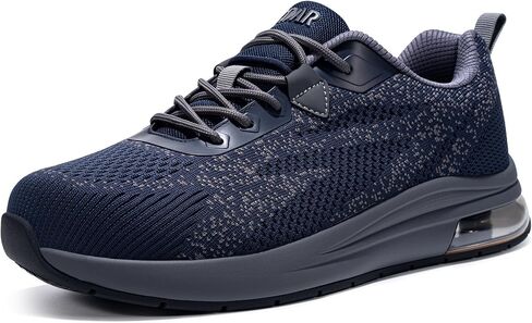 Steel Toe Shoes for Men, Non Slip Work Shoes, Lightweight Safety Sneakers, Breathable Cushioned Industrial Footwear for Warehouse Construction in Saudi Arabia