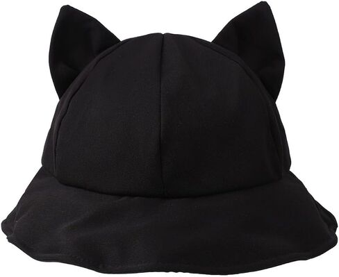 Cute Cat Ears Bucket Hat for Women Girls Fisherman Cap Outdoor Folding Sun Hat in Saudi Arabia