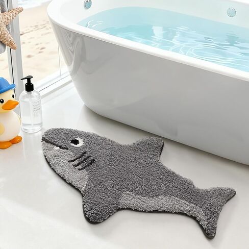 LUMI Cute Animal Bathroom Rugs, Plush Absorbent Bath Mats for Bathroom, Non-Slip Backing Washable Bath Mat, Ideal for Shower Sink Bathtub Room Decor, 20"x33", Blue Sea Turtle in Saudi Arabia
