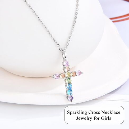 Kindergarten Preschool Graduation Gifts for Girls, 2026 Kindergarten Pre k Graduation Decorations, Christian Cross Necklace Jewelry for Kids Class Granddaughter Daughter Niece Sister with Grad Cards in Kuwait