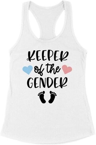قميص بدون أكمام Keeper of the Gender مزود بظهر ريسرباك للنساء in Kuwait