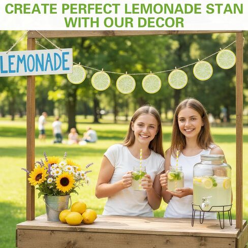 20 Pcs 2 Inch Fake Lemons, Yellow Simulation Lemon Slices, Plastic Artificial Fruit Model, Decorative Fake Fruit, Lemon Ornaments for Home Kitchen Dining Table Decor in Kuwait