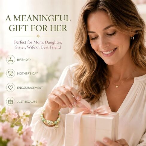 2026 Hummingbird Blessing Jewelry Beads Bracelet for Women Spring Garden Hummingbird Charm Thick Elastic Beaded Bracelets with Giftbox in Saudi Arabia