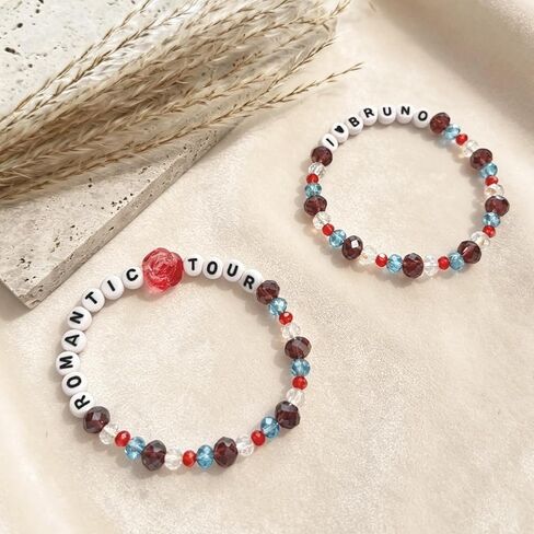 Bruno Merch Mars Bracelet Romantic Album Tour Concert Outfit for Women Jewelry Gifts for Fans in Saudi Arabia