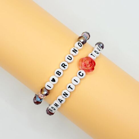 Bruno Merch Mars Bracelet Romantic Album Tour Concert Outfit for Women Jewelry Gifts for Fans in Saudi Arabia