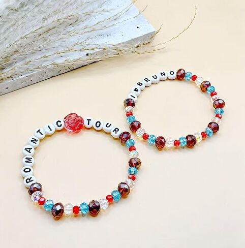 Bruno Merch Mars Bracelet Romantic Album Tour Concert Outfit for Women Jewelry Gifts for Fans in Saudi Arabia