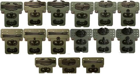 OCP/ACU Badge Template and Backplate * for 3 Badge cammo Combinations * Adds Rigid Backboard for a Sharp Look * Measurement Tool and Backplate * Made in USA in Kuwait