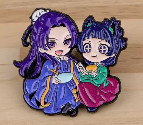 The Apothecary Diaries Maomao Mao Mao Jinshi Jin Shi Anime Manga 1.4" Enamel Pin Badge in Saudi Arabia