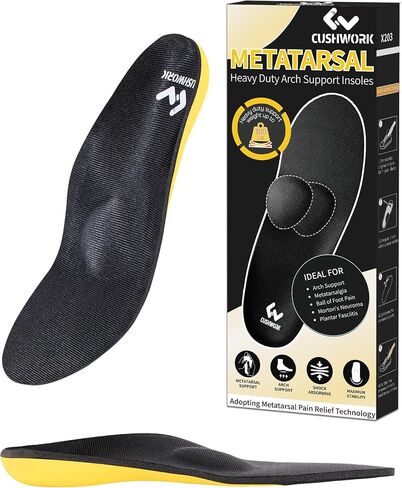 Metatarsalgia and Morton's Neuroma Insoles for Ball of Foot Pain, Plantar Fasciitis, Metatarsal Pain Relief, All Day Comfort Arch Support Orthotic Shoe Inserts for Men Women-G in Saudi Arabia