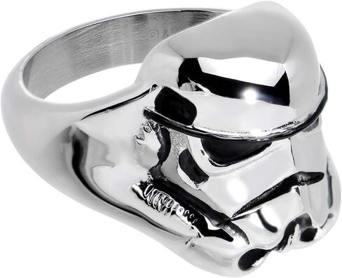 Animewild Star Wars 3D Storm Trooper Ring Size (7) in Kuwait