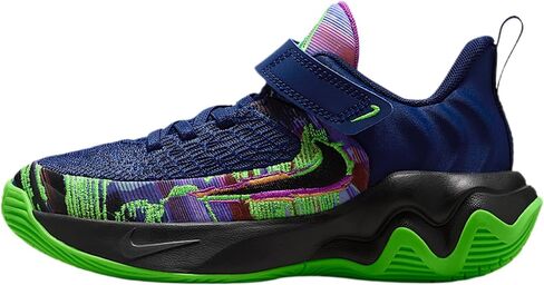 Giannis Immortality 4 Little Kids' Shoes (Blue Void/Green Strike/Vivid Purple/Black) in Kuwait