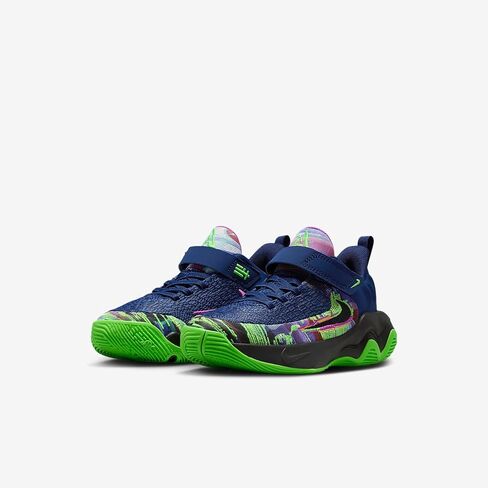 Giannis Immortality 4 Little Kids' Shoes (Blue Void/Green Strike/Vivid Purple/Black) in Kuwait