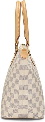 Louis Vuitton Pre-loved Damier Azur Saleya PM, White in Saudi Arabia