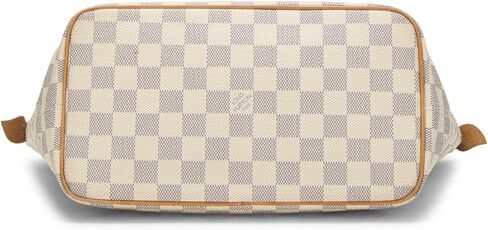 Louis Vuitton Pre-loved Damier Azur Saleya PM, White in Saudi Arabia