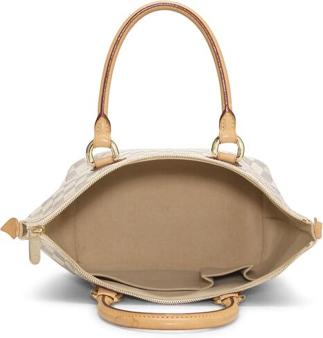 Louis Vuitton Pre-loved Damier Azur Saleya PM, White in Saudi Arabia
