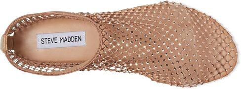 حذاء باليه مسطح للنساء من Steve Madden، أحمر خدود، 6 in Kuwait