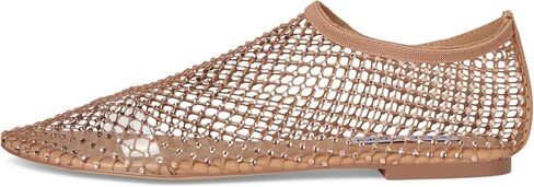 حذاء باليه مسطح للنساء من Steve Madden، أحمر خدود، 6 in Kuwait