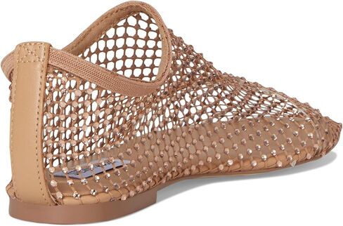 حذاء باليه مسطح للنساء من Steve Madden، أحمر خدود، 6 in Kuwait