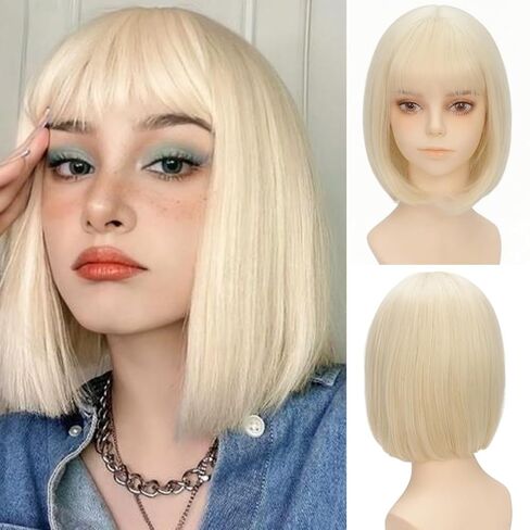 Short Black Curly Wigs for Women Natural Wavy Anime Cosplay Wig 1920s Carnival Halloween Costume Fancy Dress Up Drag Queen Party Flapper Wig in Saudi Arabia