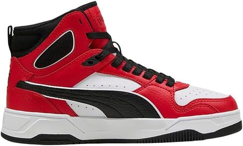 حذاء رياضي PUMA Kids Boys Rebound Break Mid برباط علوي كاجوال - أحمر in Kuwait