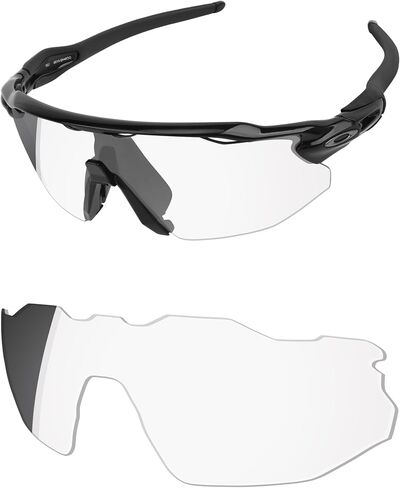 OSharp Replacement Lenses for Oakley Radar EV Advancer OO9442 Sunglasses - UV Protection & Perfectly Fit in Saudi Arabia