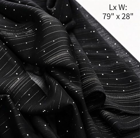 Sucrain Women Sequin Shawl Wraps Sheer Chiffon Shawl Sparkly Rhinestones Soft Scarf for Evening Dresses Banquets Wedding in Saudi Arabia