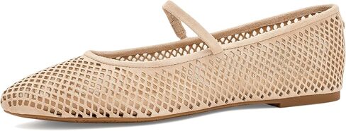 Lauren Ralph Lauren Jayna Perforated Suede Mary Jane Flats in Kuwait