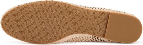 Lauren Ralph Lauren Jayna Perforated Suede Mary Jane Flats in Kuwait