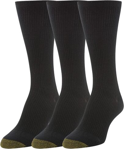 GOLDTOE Women's Non-Binding Rib Crew 3 Pack in Kuwait