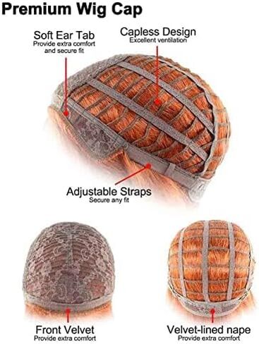 شعر مستعار HPO للرجال البالغين Island Twin Brothers Spiky Dreadlocks وأطراف حمراء، قبعة بدون غطاء قابلة للتنفس، ألياف صناعية مقاومة للهب in Kuwait